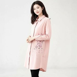 [플로레센스]블로썸자수셔츠2종 