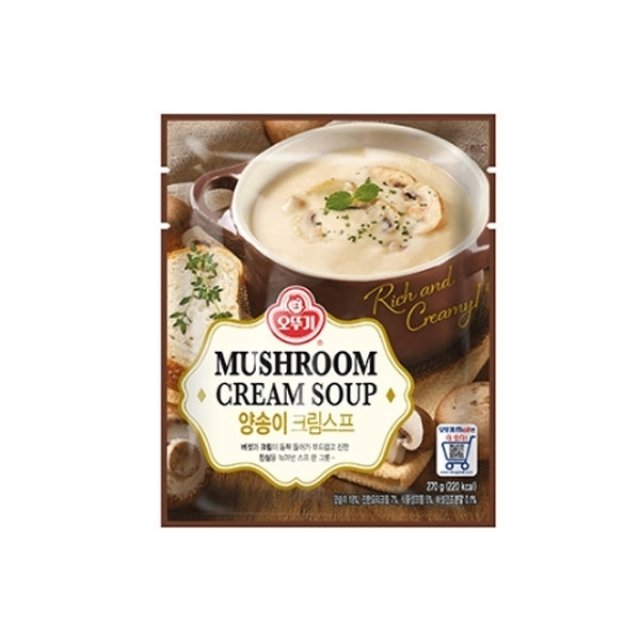 오뚜기 양송이크림스프(상온) 270g x 18개