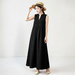 [헬리꽁땡]레이스자수민소매원피스(색상선택)