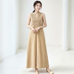 [헬리꽁땡]레이스자수민소매원피스(색상선택)