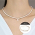 지젤 펜던트 스와로브스키 5mm 진주 목걸이 +14k 금볼 스왈 진주 5mm 팔찌 