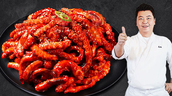 정호영셰프의 신선담은 손질왕낙지 170g x 11팩 + 비법담은 볶음소스 50g x 11팩