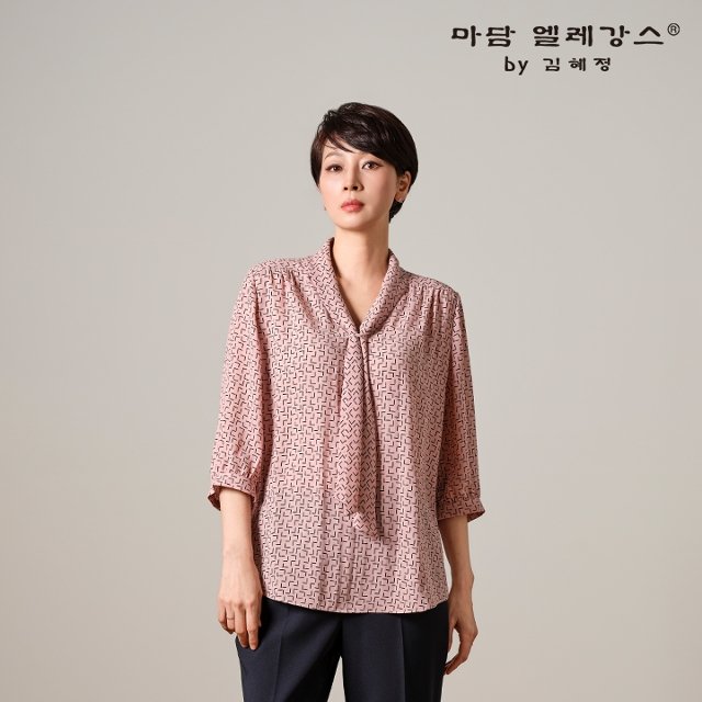 26SS 마담엘레강스 카타리나 타이 블라우스 2종