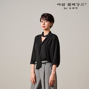 26SS 마담엘레강스 카타리나 타이 블라우스 2종