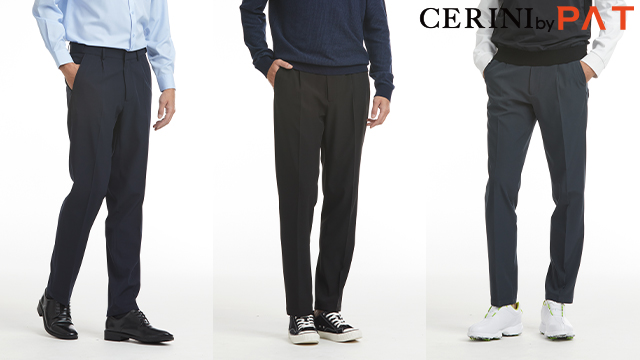 26SS CERINI by PAT 봄 남성 더편한 원턱 팬츠 3종