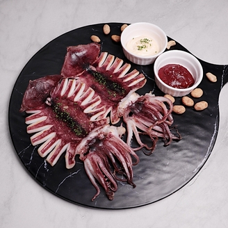 촉촉한 피데기 반건조 오징어 10마리 (중대/1.2kg내외)