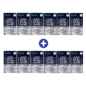 [방송에서만]지니라이프 듀얼 맥스 콘드로이친1200MBP 6+6박스