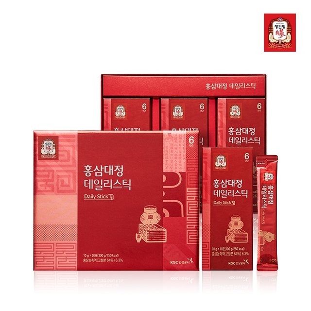 정관장 홍삼대정데일리스틱 10g30포