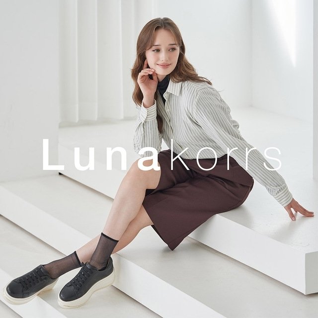 [루나코어스] 양가죽 키높이 스니커즈