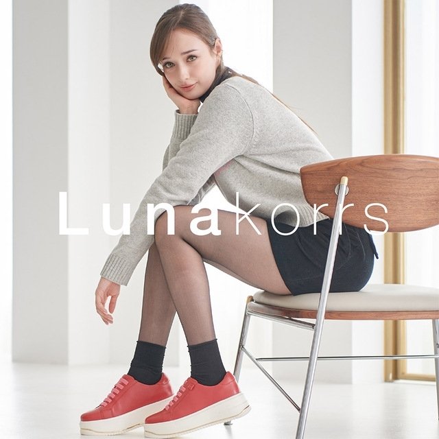 [루나코어스] 양가죽 키높이 스니커즈