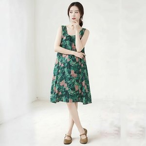 [헬리꽁땡]썸머플로럴인견루즈핏원피스3종