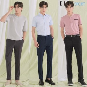 ELLE SPORT 남성 아이스 릴렉스 팬츠3종