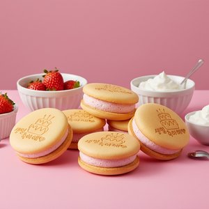 달광상회 생일베리축하해 20개입 딸기 생크림 빵