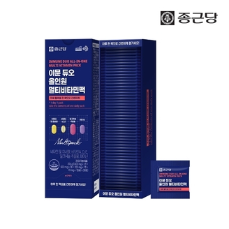 종근당 이뮨듀오 올인원 멀티비타민팩 1박스 맞춤 종합영양제