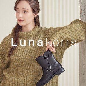 루나코어스 양가죽 버클 스트랩 부츠