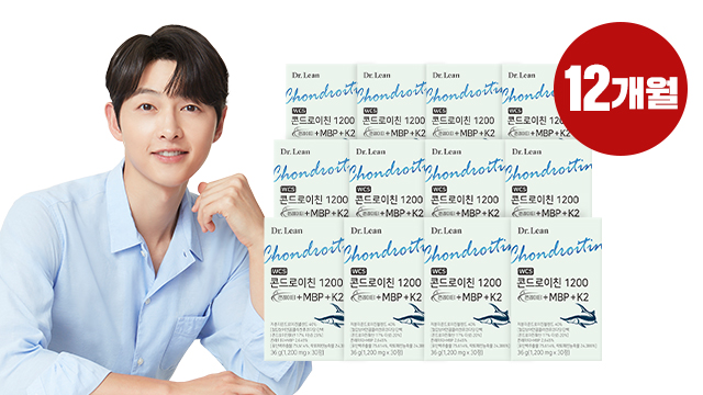닥터린 콘드로이친1200 콘레이티+MBP +K2 12개월분