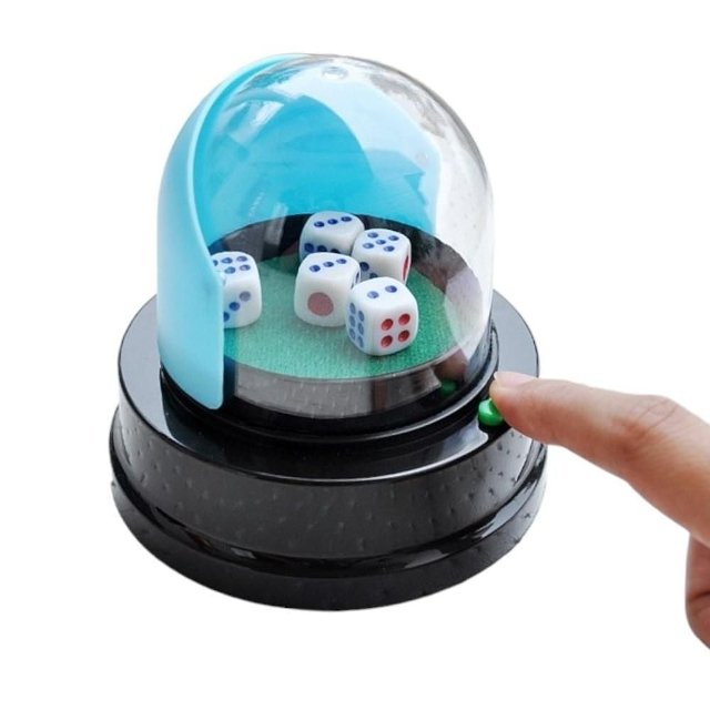 미니 자동 주사위 게임기 룰렛 복불복 이벤트 게임 주사위놀이 (WFJ1HK4)