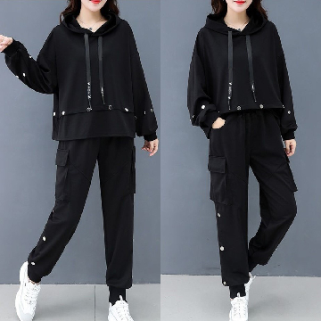 [비니브] 허슬리아 기모 상하세트