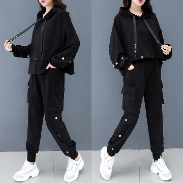 [비니브] 허슬리아 기모 상하세트