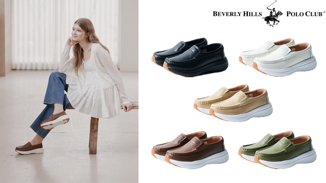 26SS [비버리힐즈폴로클럽] 여성 소가죽 이지핏 컴포트화