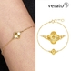 베라토 24K 순금 다이아 럭키 크로버 팔찌