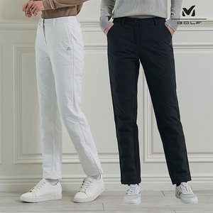 [프리미엄] 밀레골프 25FW 고주파 방풍 패딩 팬츠 2종, 여성