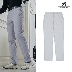 [프리미엄] 밀레골프 25FW 고주파 방풍 패딩 팬츠 2종, 남성