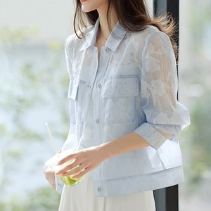 비비아체 몽탈로 시스루 자켓