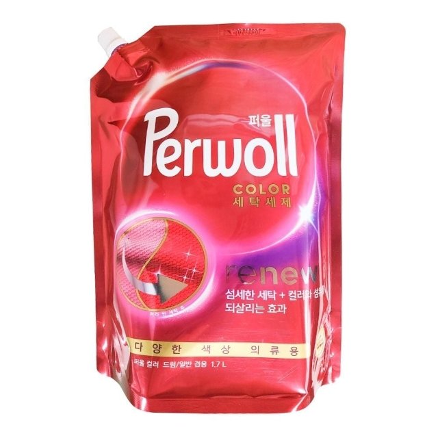 세탁세제 색상옷 1.7L 헨켈 퍼울 리필 컬러 (WFLPIZB)