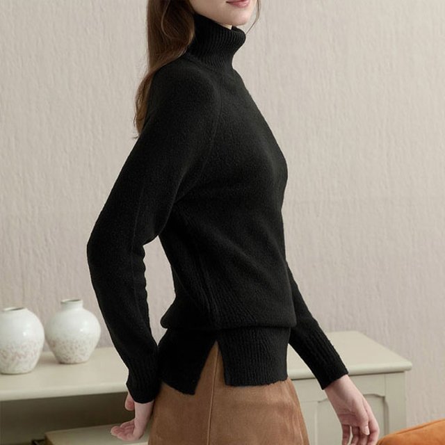 에스연 D12 24 F/W 소프트터치 수플레 니트 4종