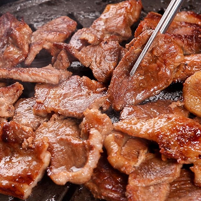 [JGR Fresh] 제주도 흑돼지 양념 왕구이 1.2kg x 2팩