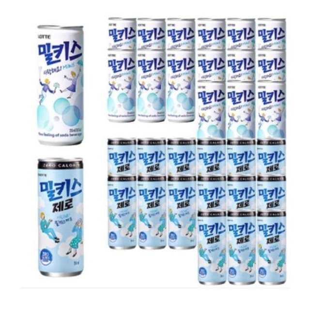 밀키스 밀키스 제로 250ml 각15개씩 총 30개입 /s