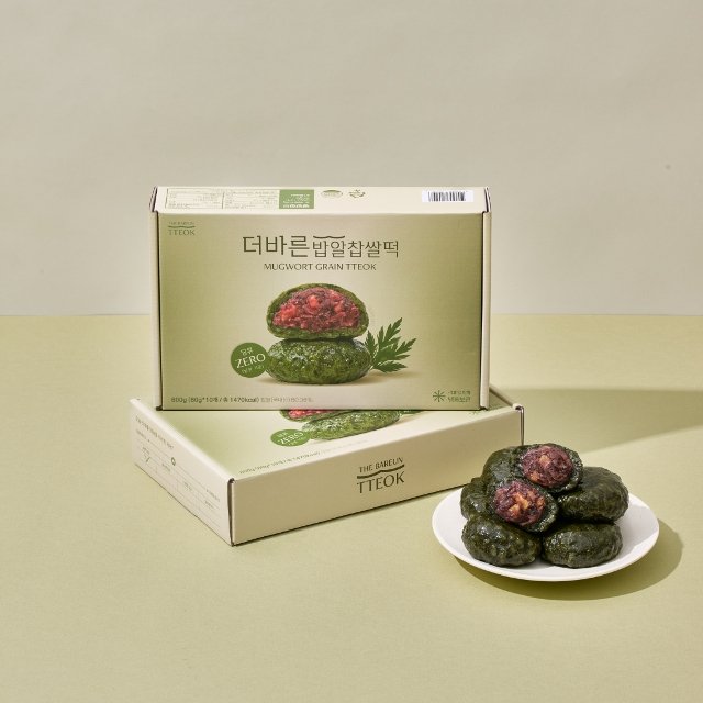 [더바른떡] 밥알찹쌀떡 600g 1박스