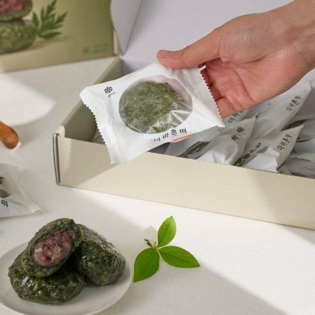 [더바른떡] 밥알찹쌀떡 600g 1박스