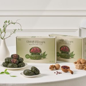 [더바른떡] 밥알찹쌀떡 600g 1박스