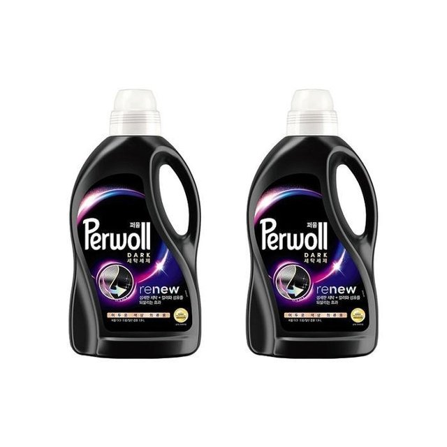 [퍼울] 퍼울 다크 1.9L x 2개 어두운의류용 세탁세제
