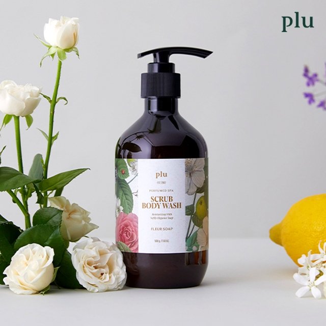 플루 퍼퓸드 스파 스크럽 바디워시 4종 택1