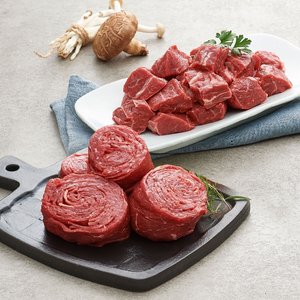 [작심밀도]농협안심한우 1++ 불고기200g + 국거리200g / 냉장