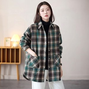 헬리꽁땡 포켓 체크 셔츠 점퍼 2종