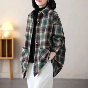 헬리꽁땡 포켓 체크 셔츠 점퍼 2종