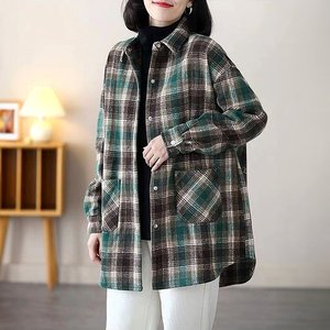 헬리꽁땡 포켓 체크 셔츠 점퍼 2종