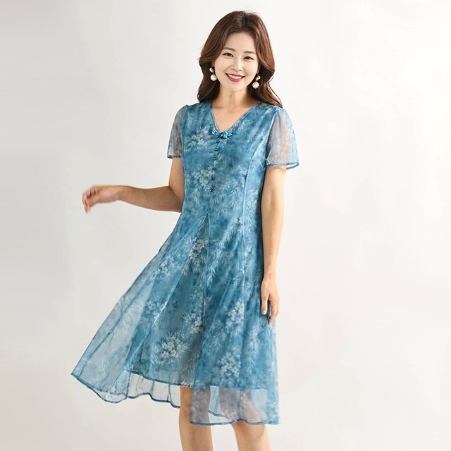 [비니브] 파파야 원피스