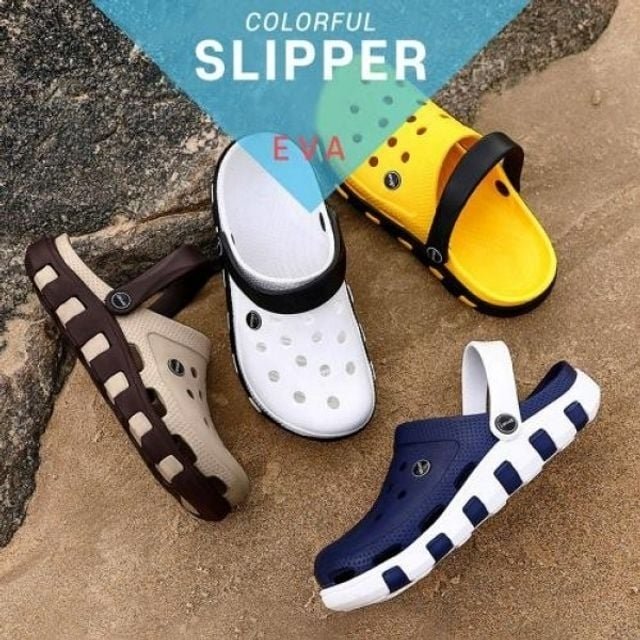 스타일리쉬 기본 컬러풀 밴딩슬리퍼 EVA 모던 샌들 여 (WFJD6OK)