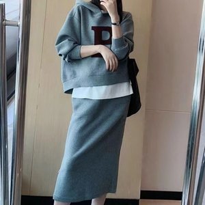 [비니브] 이니셜 후드 앤 스커트 2종