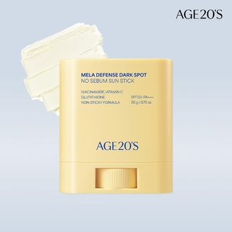 [에이지투웨니스]AGE20S 멜라 디펜스 기미 노세범 선스틱 20g (SPF50+ PA++++)