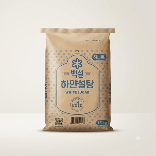 CJ제일제당 백설 하얀설탕 15kg, 1개