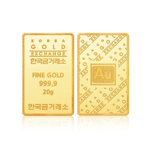 [한국금거래소]24K 순금 골드바 20g