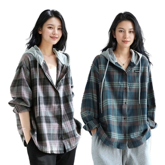 [알트베니] 글램 후드 셔츠 2종