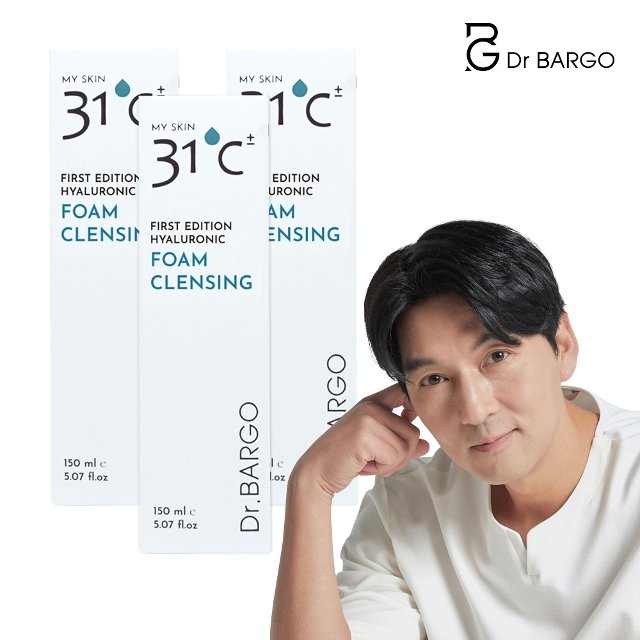 [Dr.BARGO] 닥터바르고 퍼스트 에디션 히알루론산 폼클렌징 150ml 3박스