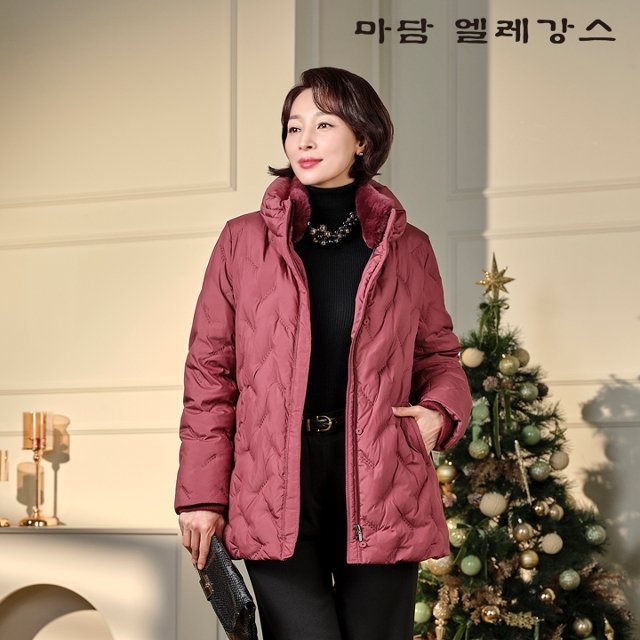 (가격인하) 마담엘레강스 프리마 구스다운 점퍼 1종